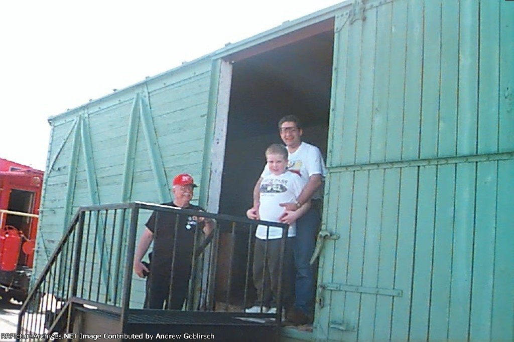 Boxcar with Me, My Dad & Grandpa